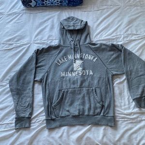 Grey MN hoodie